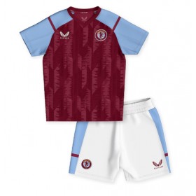 Aston Villa Hemmakläder Barn 2023-24 Kortärmad (+ Korta byxor)